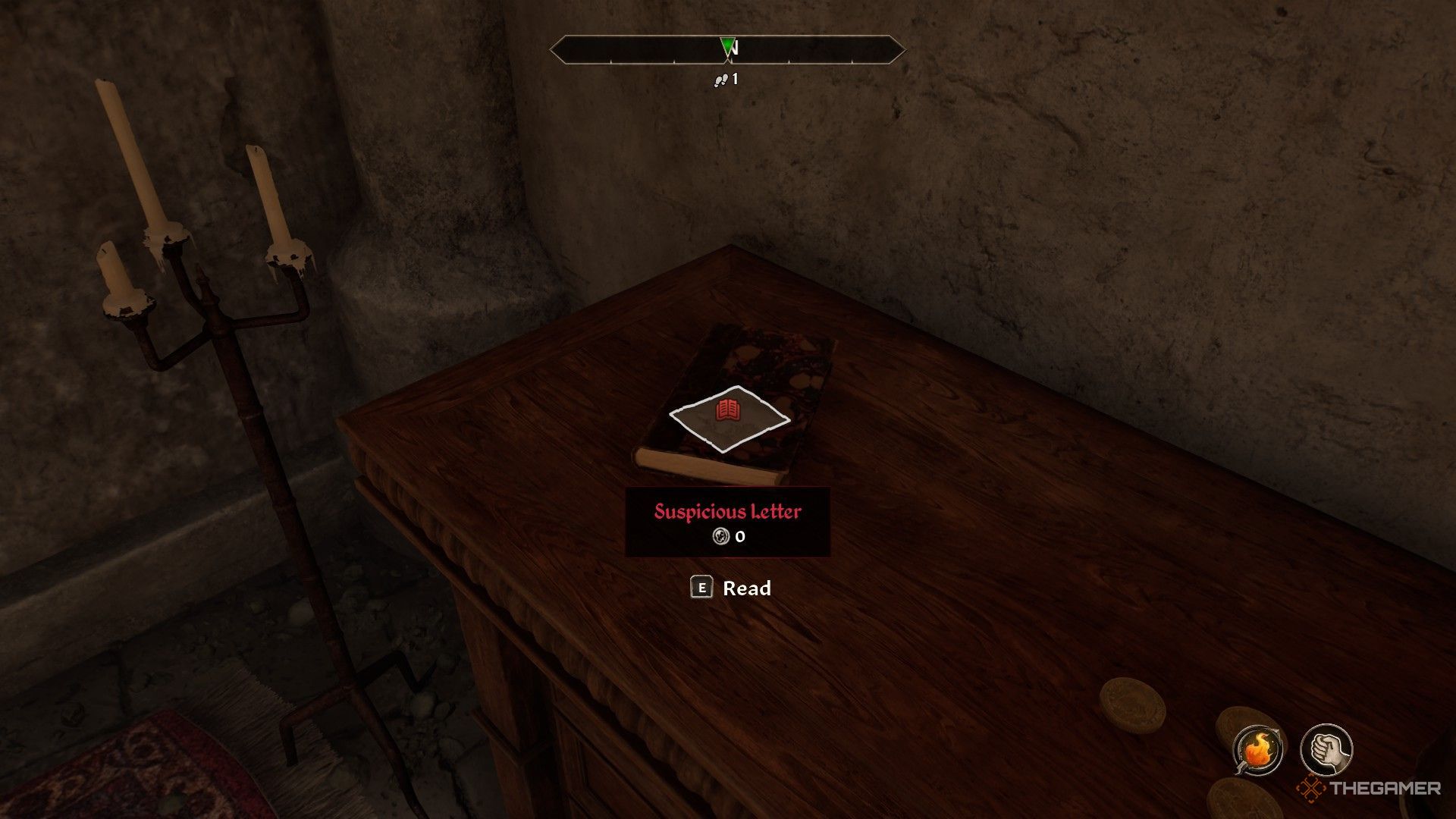 Ulrich's suspicious note in Oblivion Remastered.