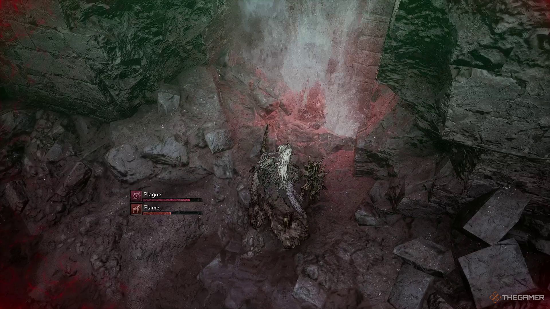 Soul Stone behind water in The First Berserker: Khazan.