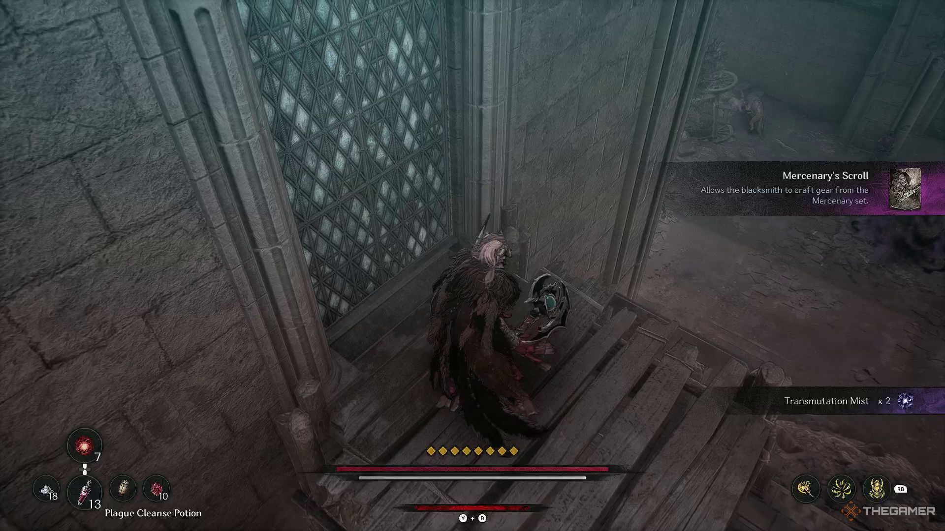 Mercenary Scroll in The First Berserker: Khazan.