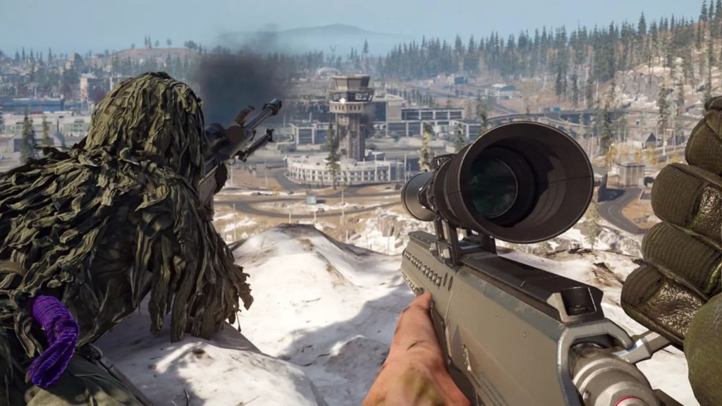 sniping with hdr in cod warzone verdansk