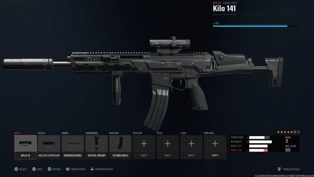 All five attachments to use on the best Kilo 141 loadout in Warzone 