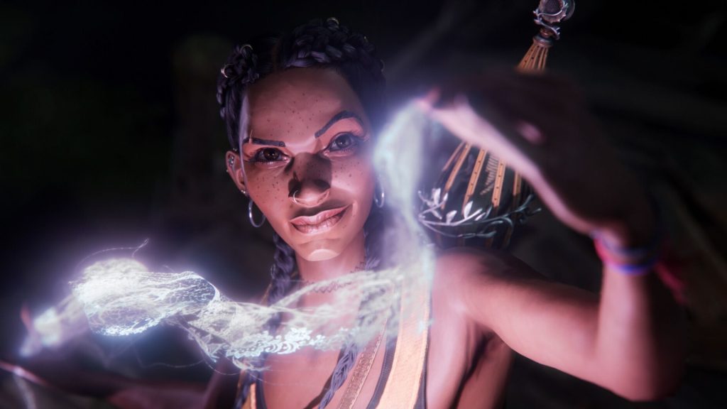 Hazel using powers in south of midnight