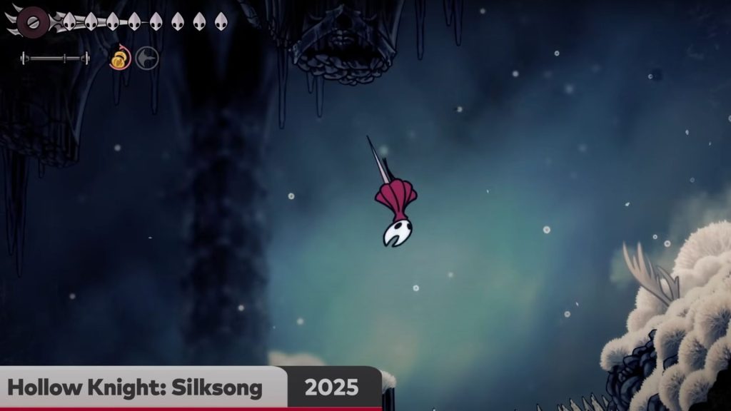 switch 2 direct showing hollow knight silksong