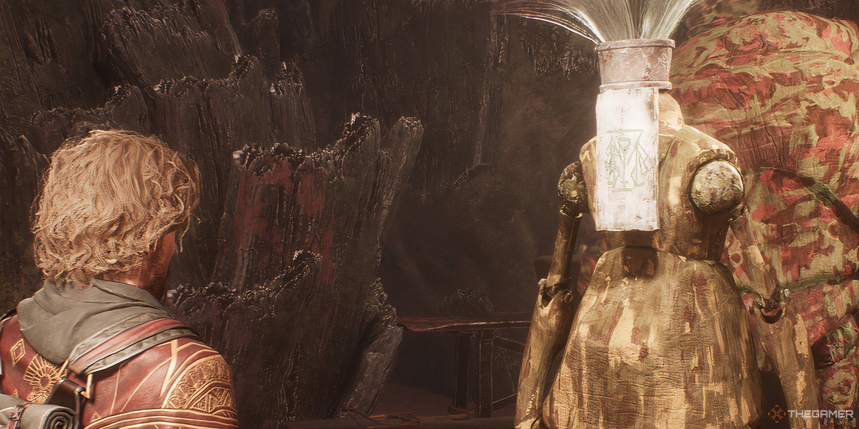 A Gestral Merchant at the Gestral Village in Clair Obscur Expedition 33.