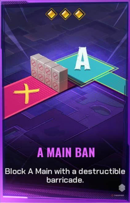 A Main Ban Shard Card in FragPunk.