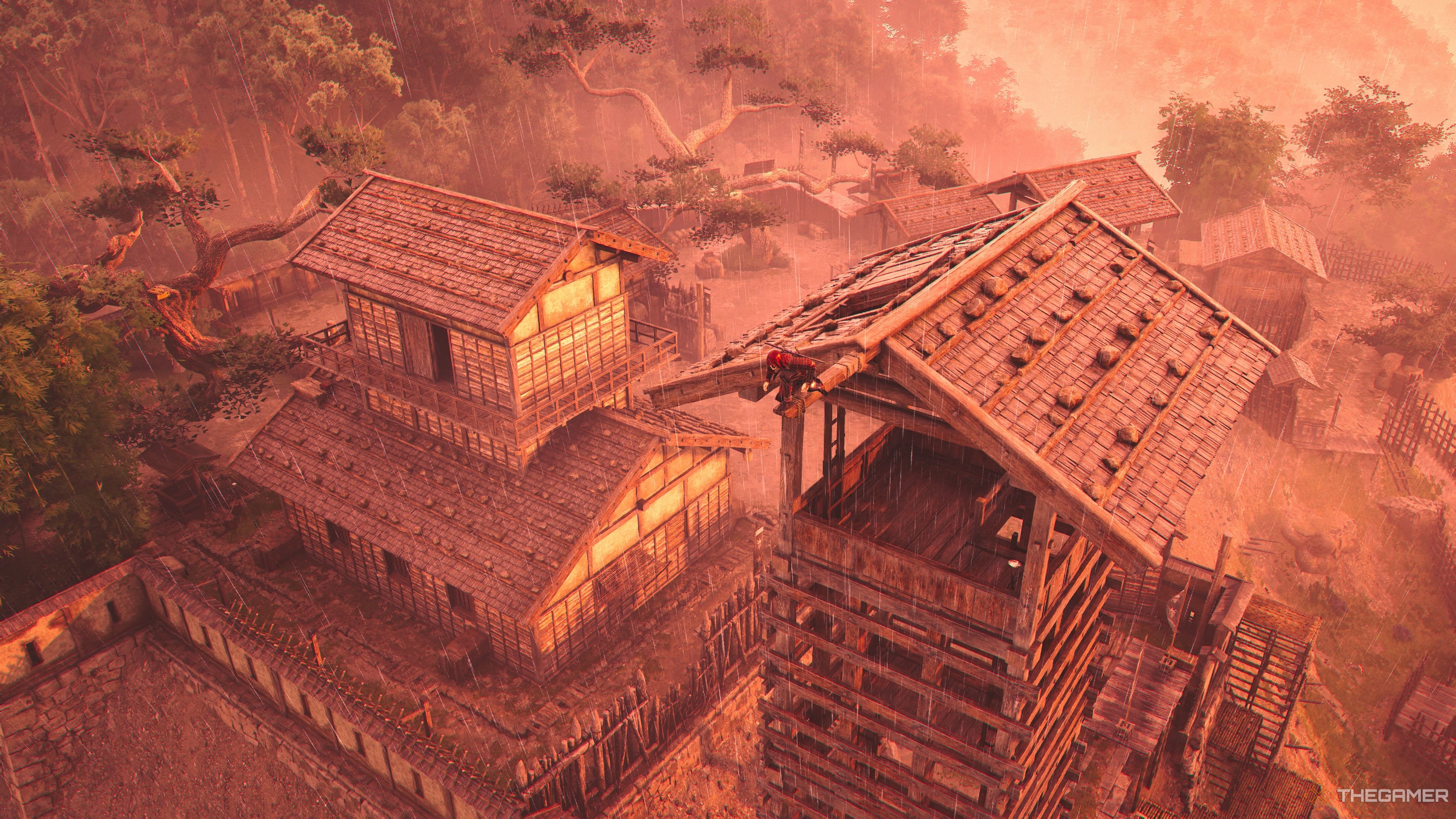 The Inariyama Garrison Viewpoint in Assassin's Creed Shadows.