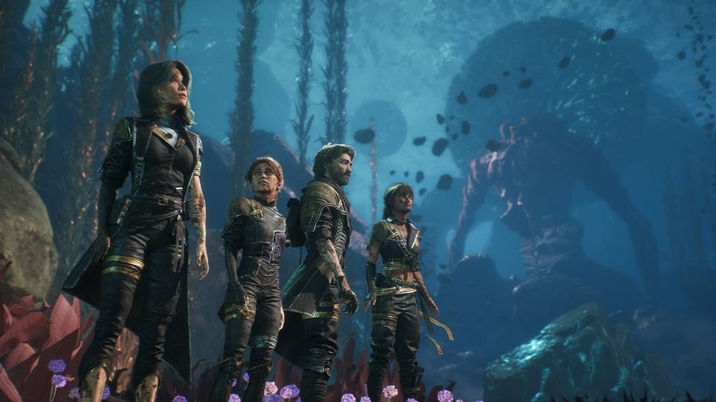 An image of the Expedition 33 group in Clair Obscur.