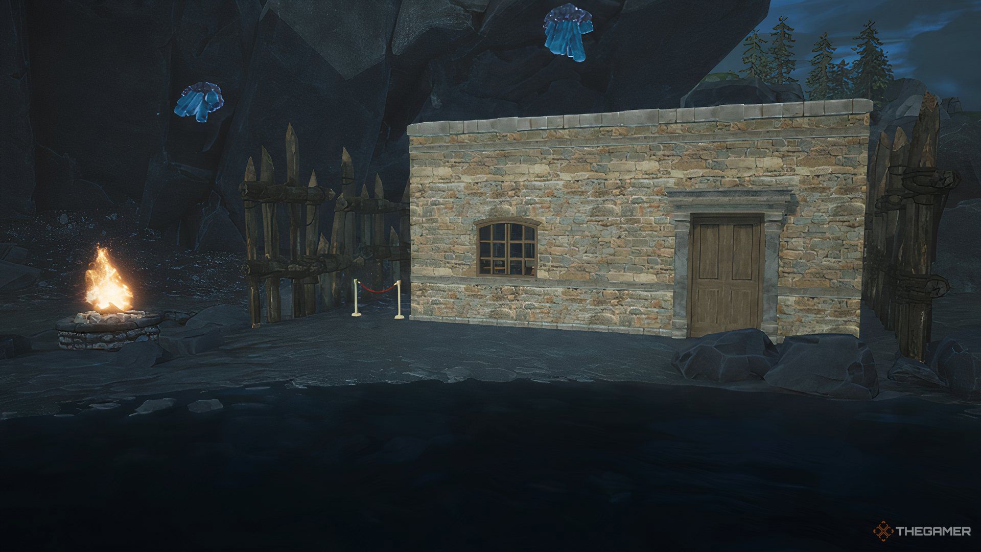 A Camping Site in Atelier Yumia: The Alchemist of Memories & the Envisioned Land.