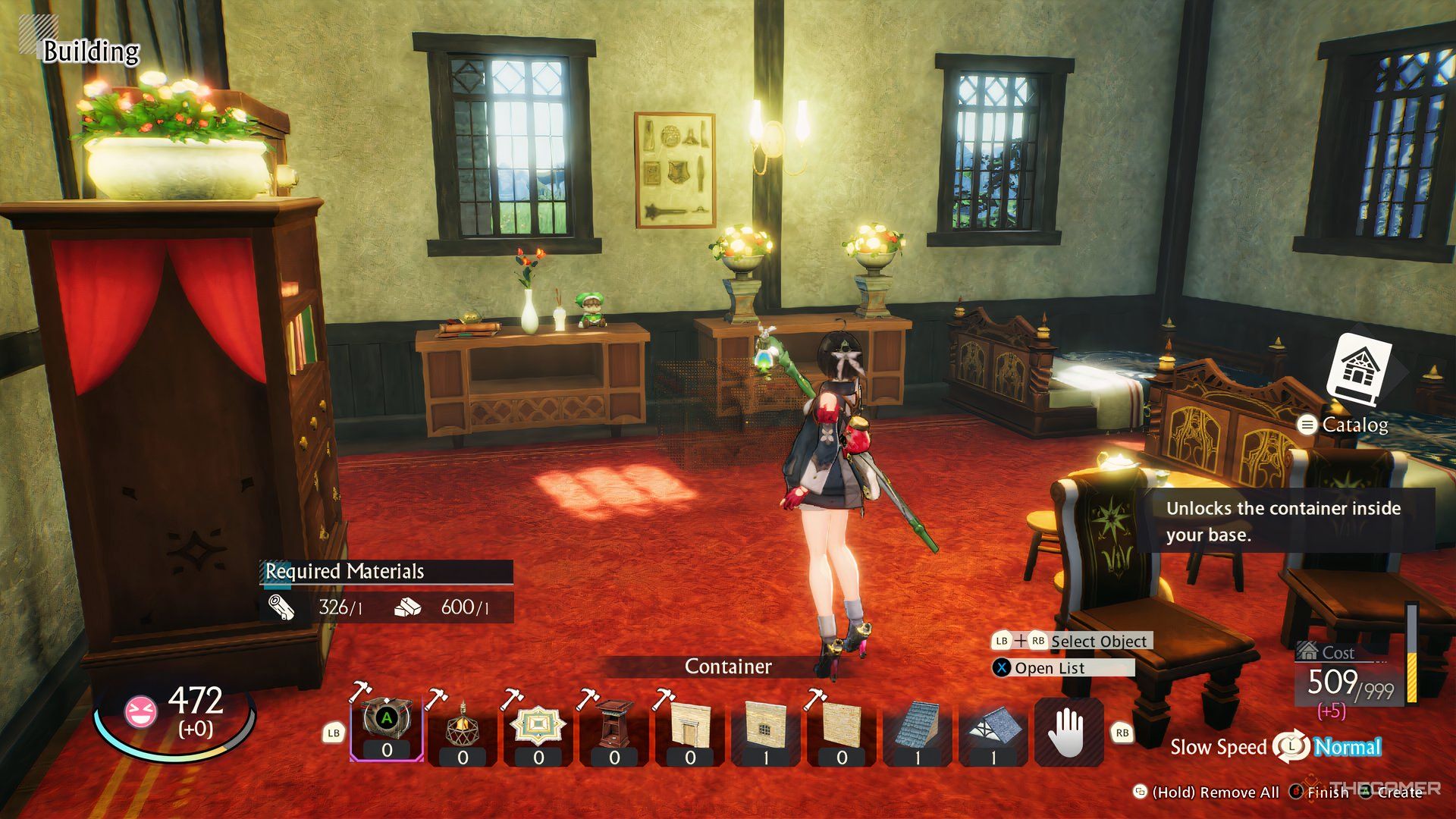 The insides of a house in Atelier Yumia: The Alchemist Of Memories & The Envisioned Land.