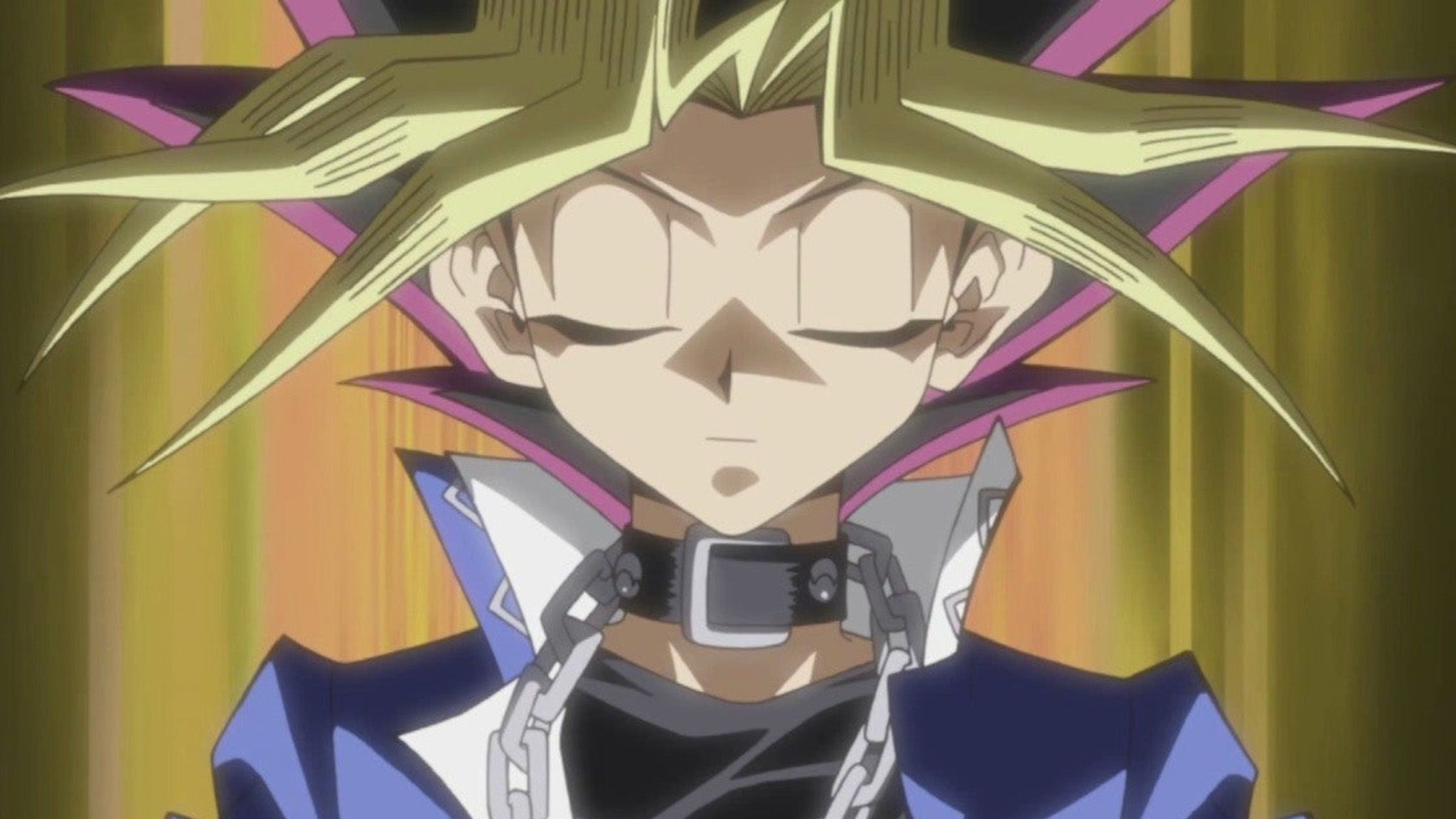 Atem from Yu-Gi-Oh.