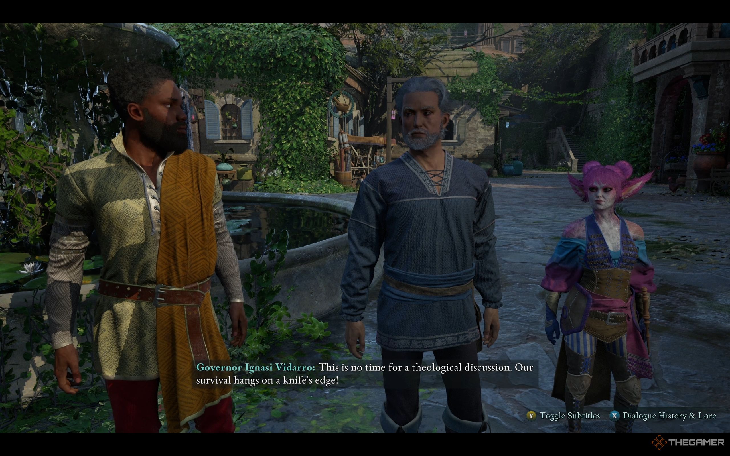 Vidarro, Quilicci, Yatzli are discussing where to relocate the animancers.