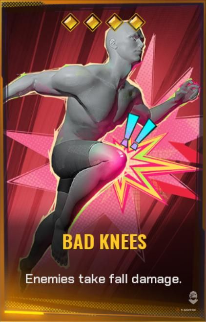 Bad Knees Shard Card in FragPunk.