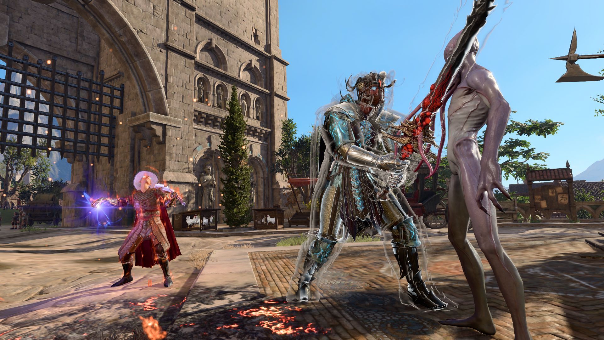 A bard providing support in Baldur's Gate 3.