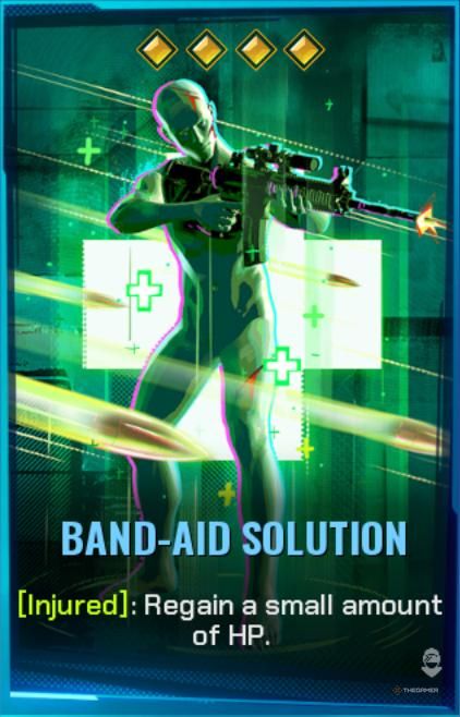 Band Aid Solution Shard Card in FragPunk.