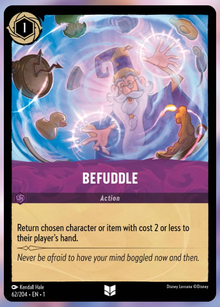 Befuddle errata