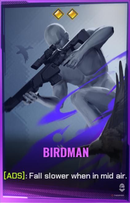Birdman Shard Card in FragPunk.