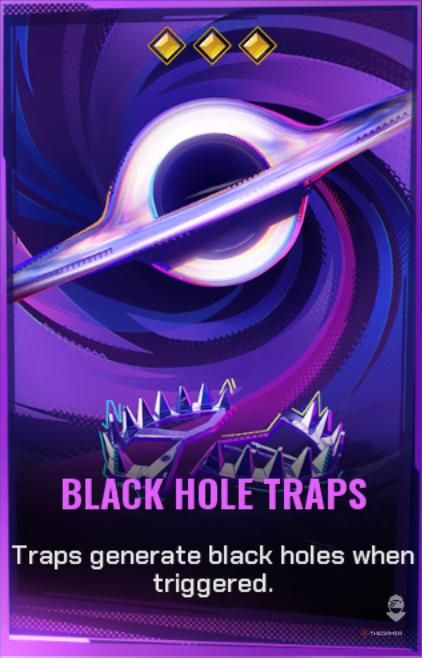 Black Hole Traps Shard Card in FragPunk.