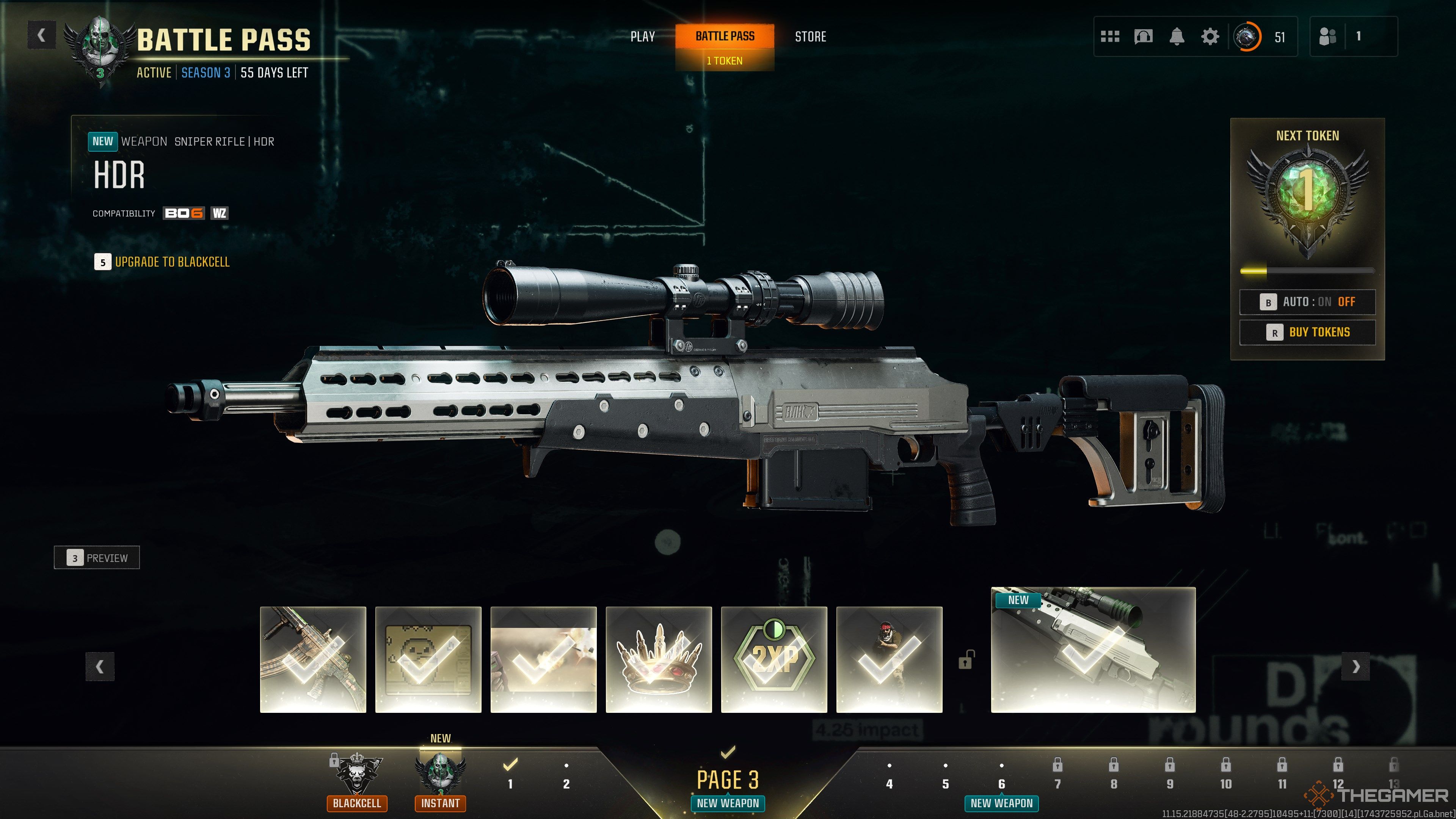 Black Ops 6 HDR Battle Pass Reward