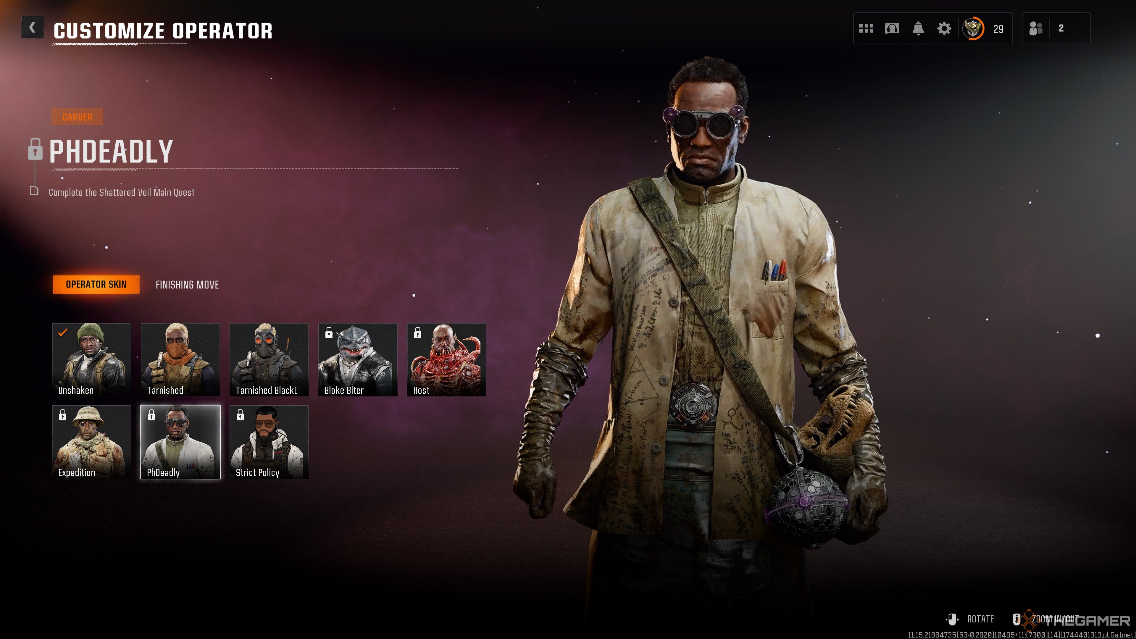 Black Ops 6 PHDeadly Skin