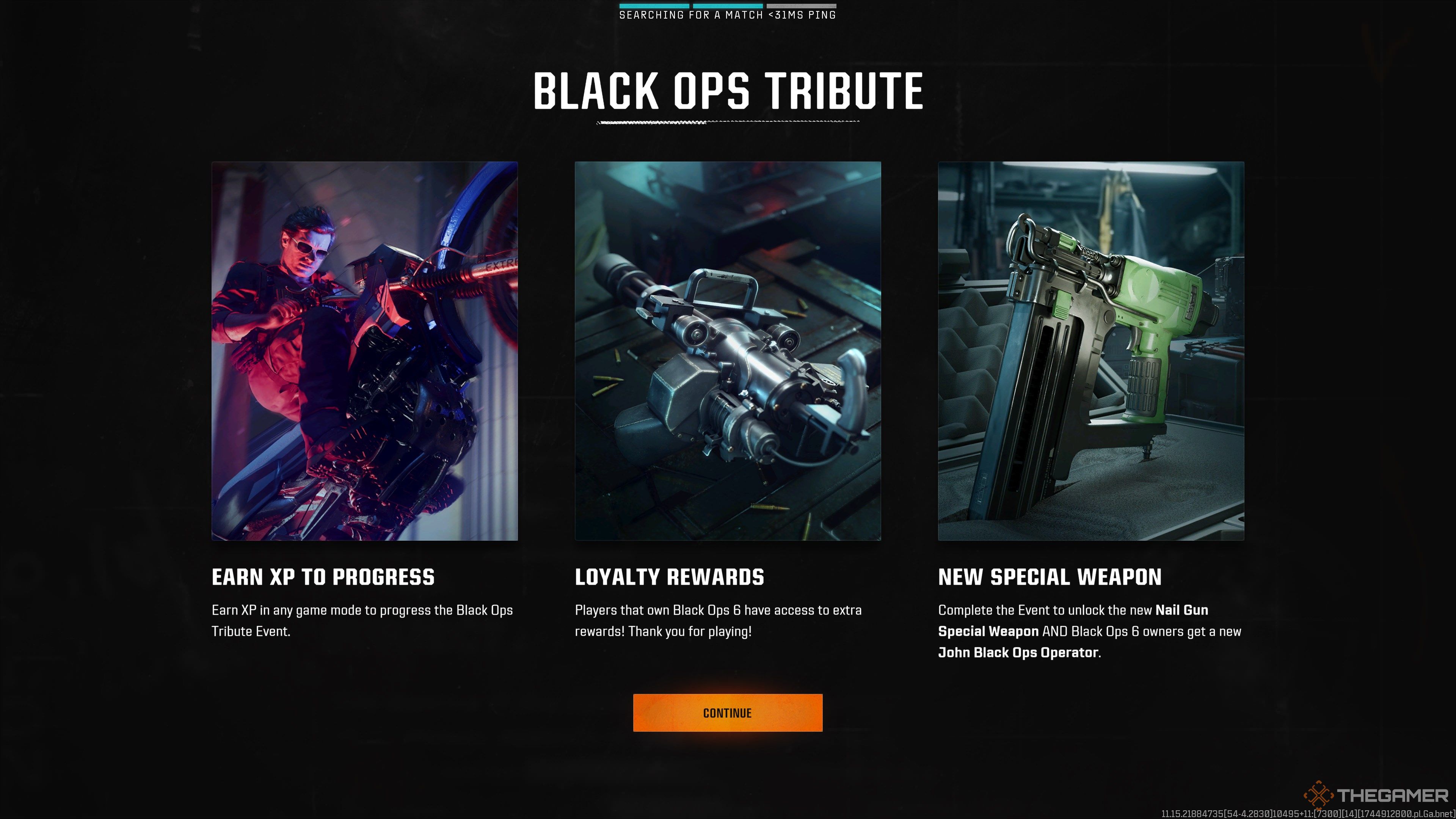 Black Ops 6 Tribute Info