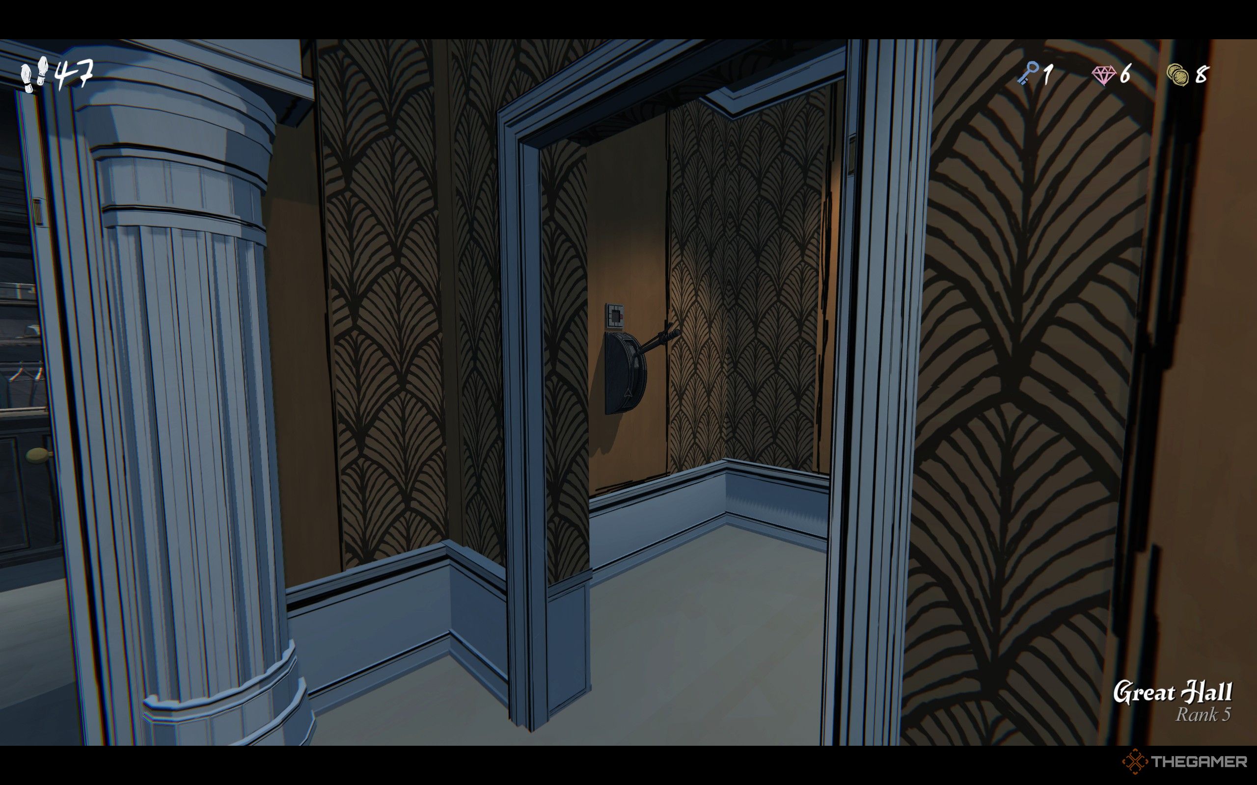 Blue Prince: Great Hall Lever