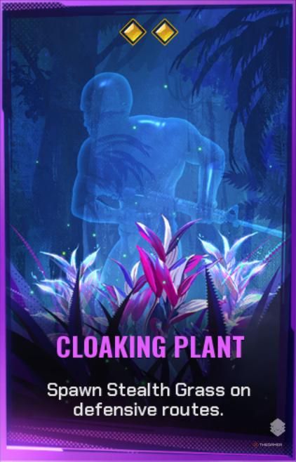 Cloaking Plant Shard Card in FragPunk.