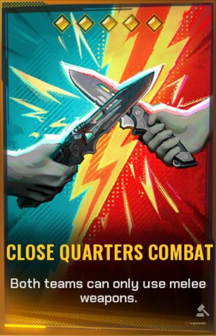Close Quarters Combat Shard Card in FragPunk.