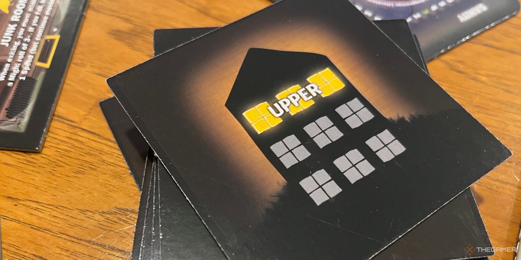 The room tile cards for Betrayal at House on the Hill. 