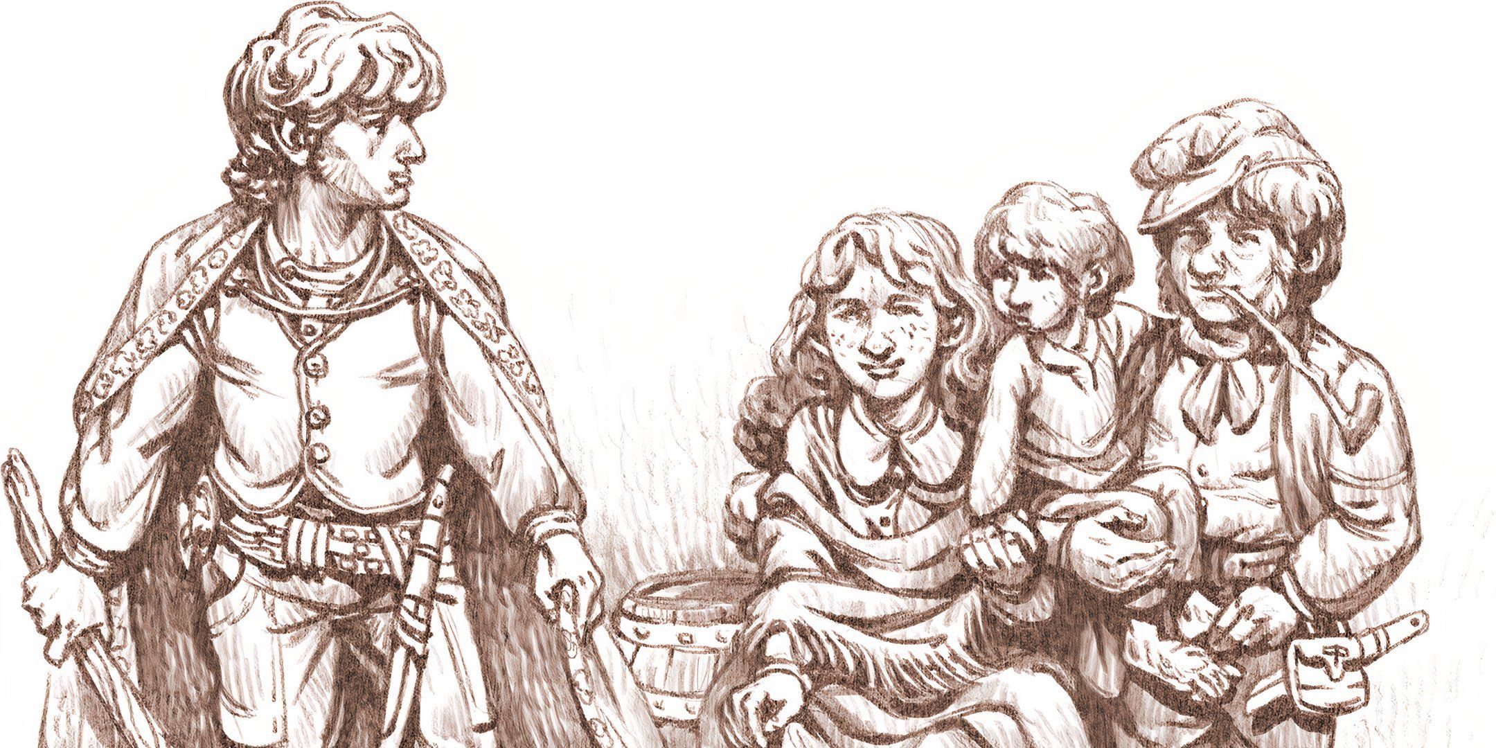 The Lord of the Rings Hobbits in Dungeons & Dragons. 