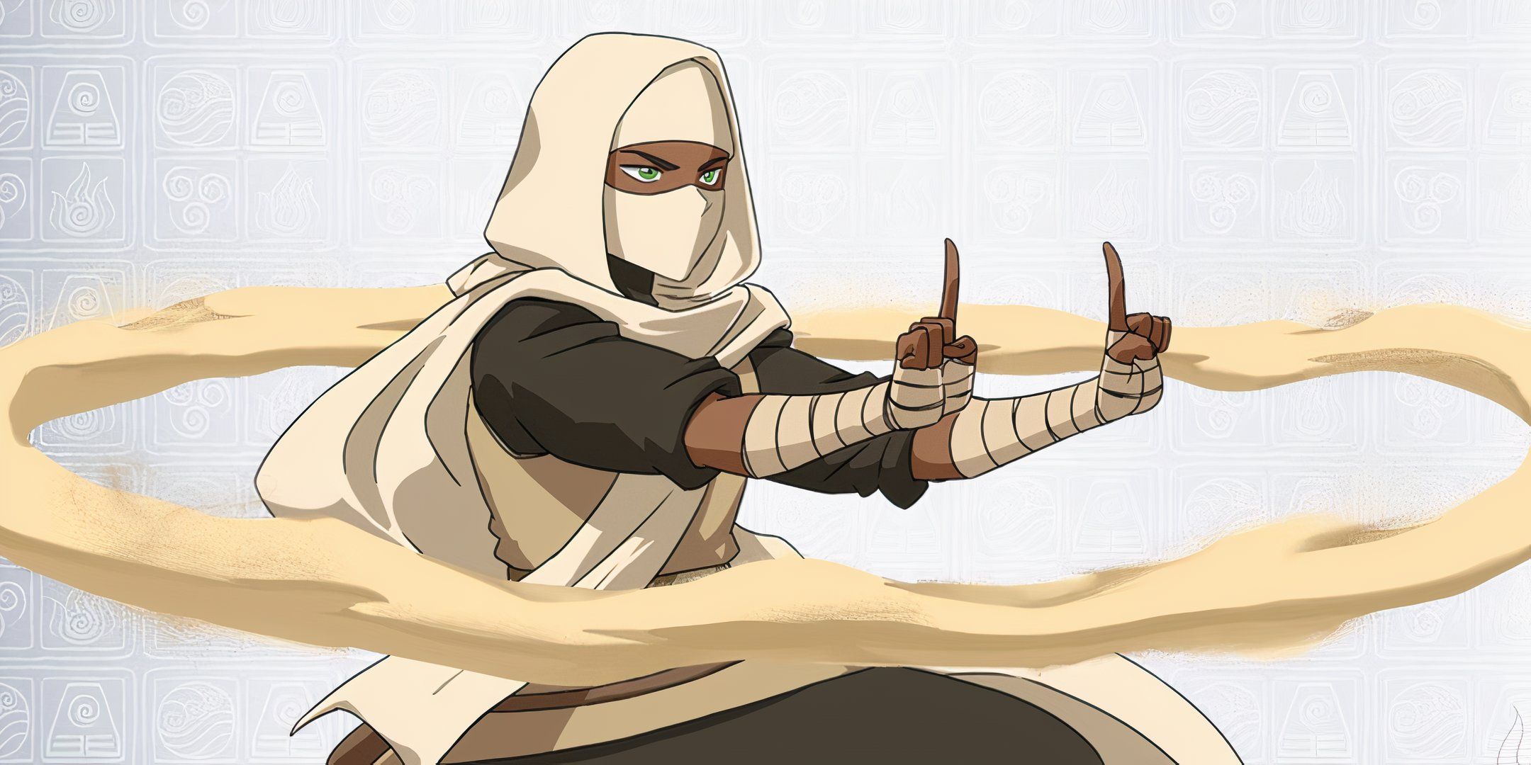 The Hammer playbook character in Avatar Legends. 