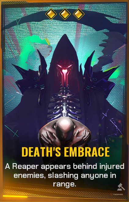 Death's Embrace Shard Card in FragPunk.