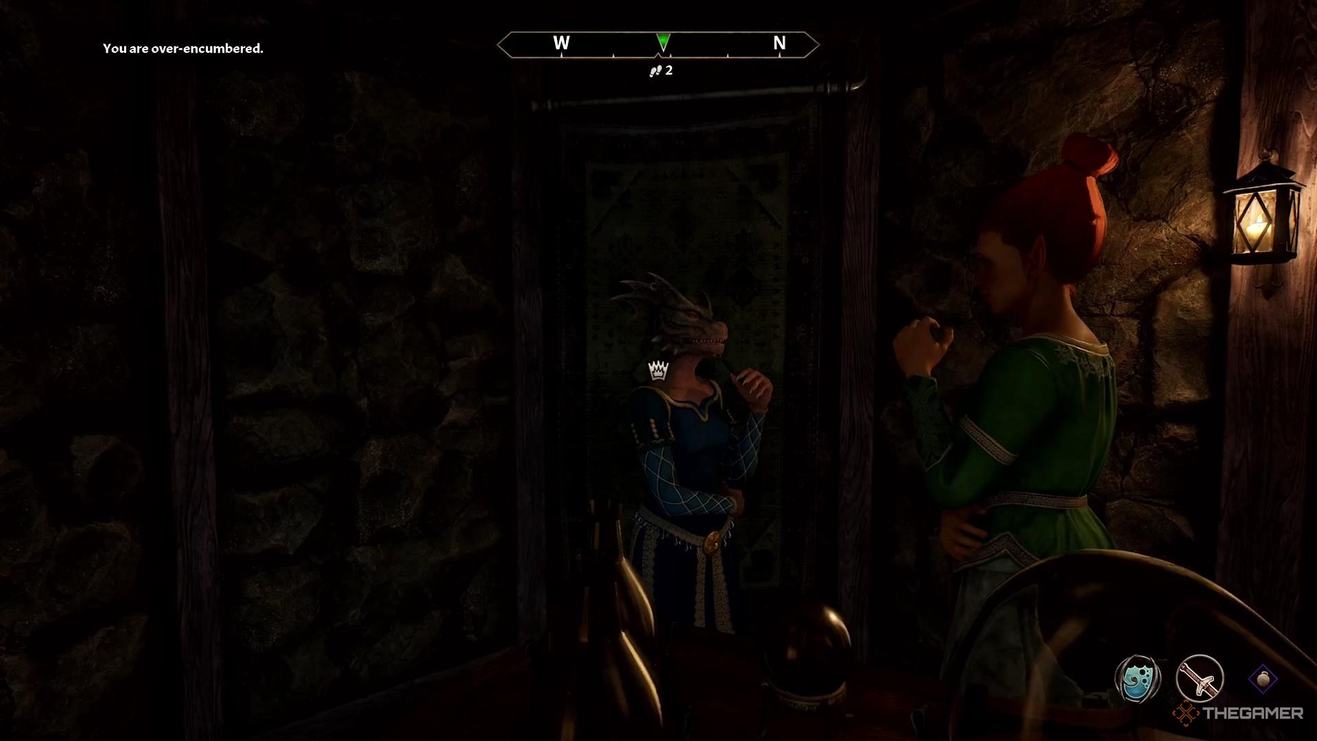 Deetsan stands talking in Oblivion Remastered.