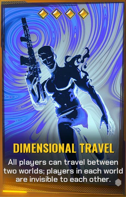 Dimensional Travel Shard Card in FragPunk.