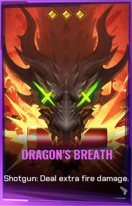 Dragon's Breath Shard Card in FragPunk.