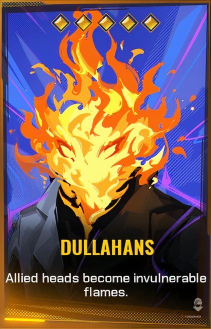 Dullahans Shard Card in FragPunk.
