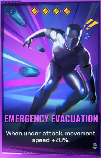 Emergency Evacuation Shard Card in FragPunk.