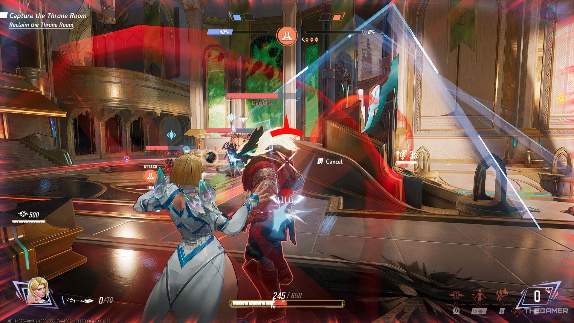 Emma Frost using her ultimate ability in Marvel Rivals.