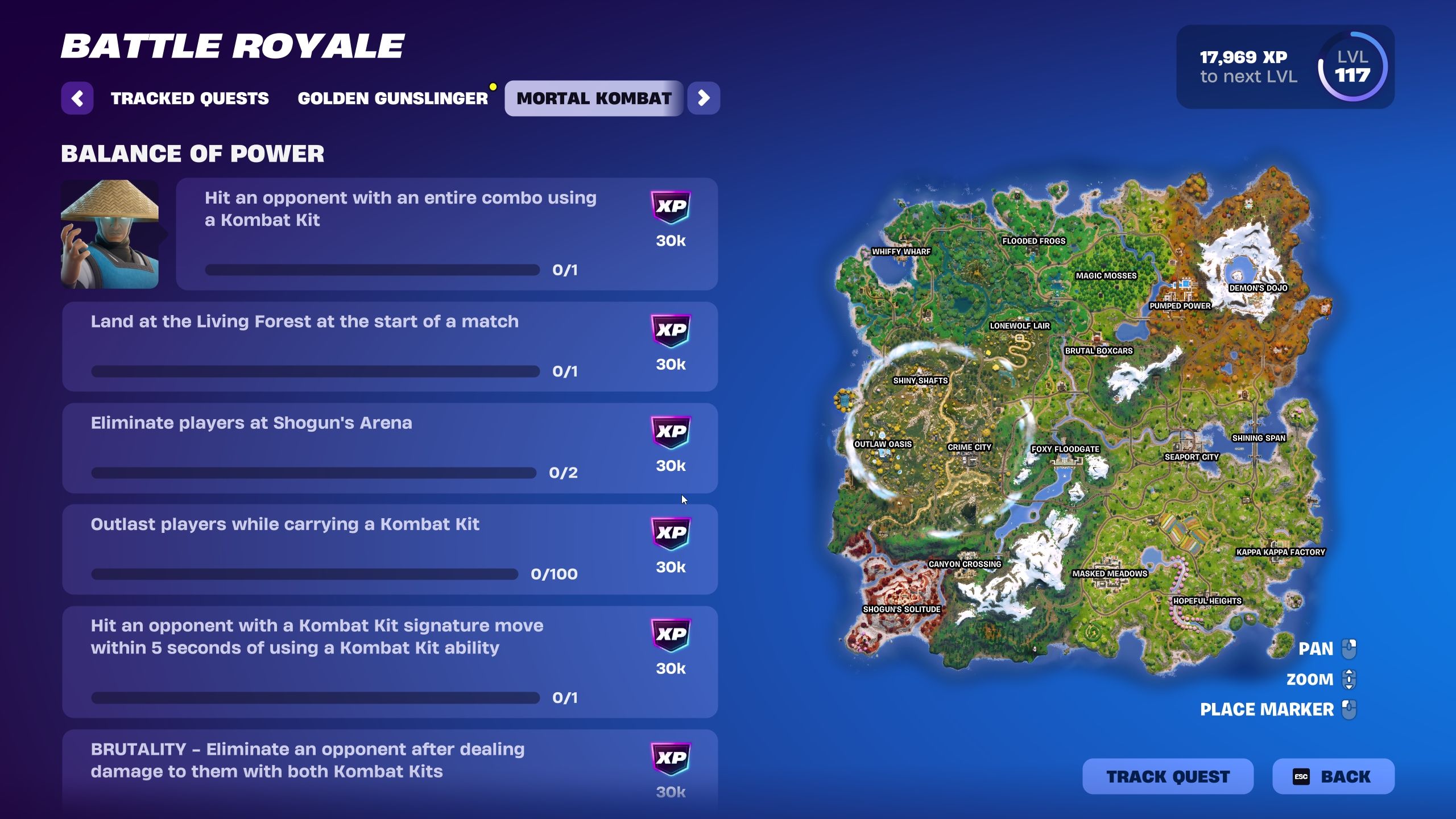 Every Balance Of Power Quest - Fortnite