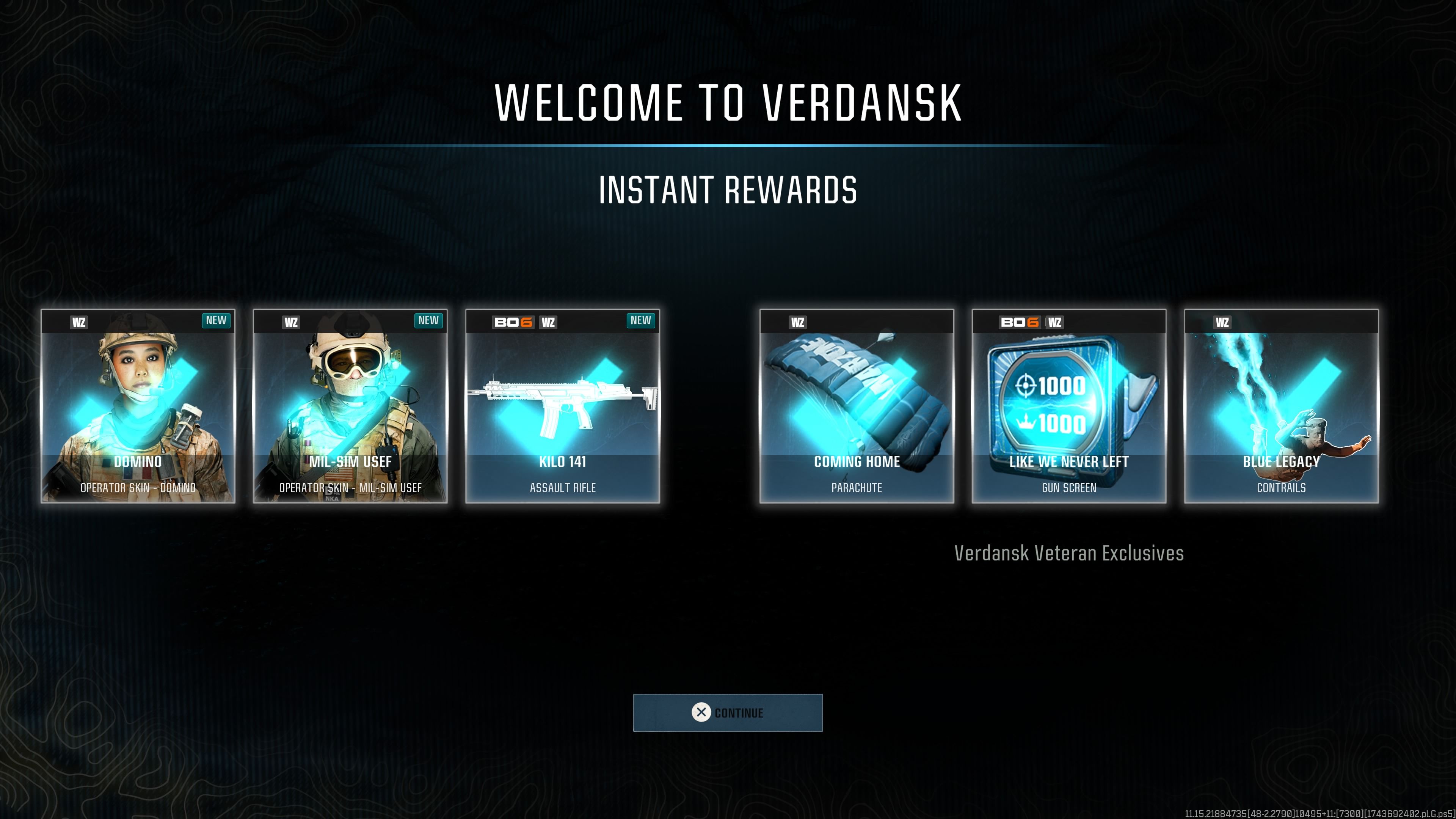 Every instant reward for the return to Verdansk event - Warzone