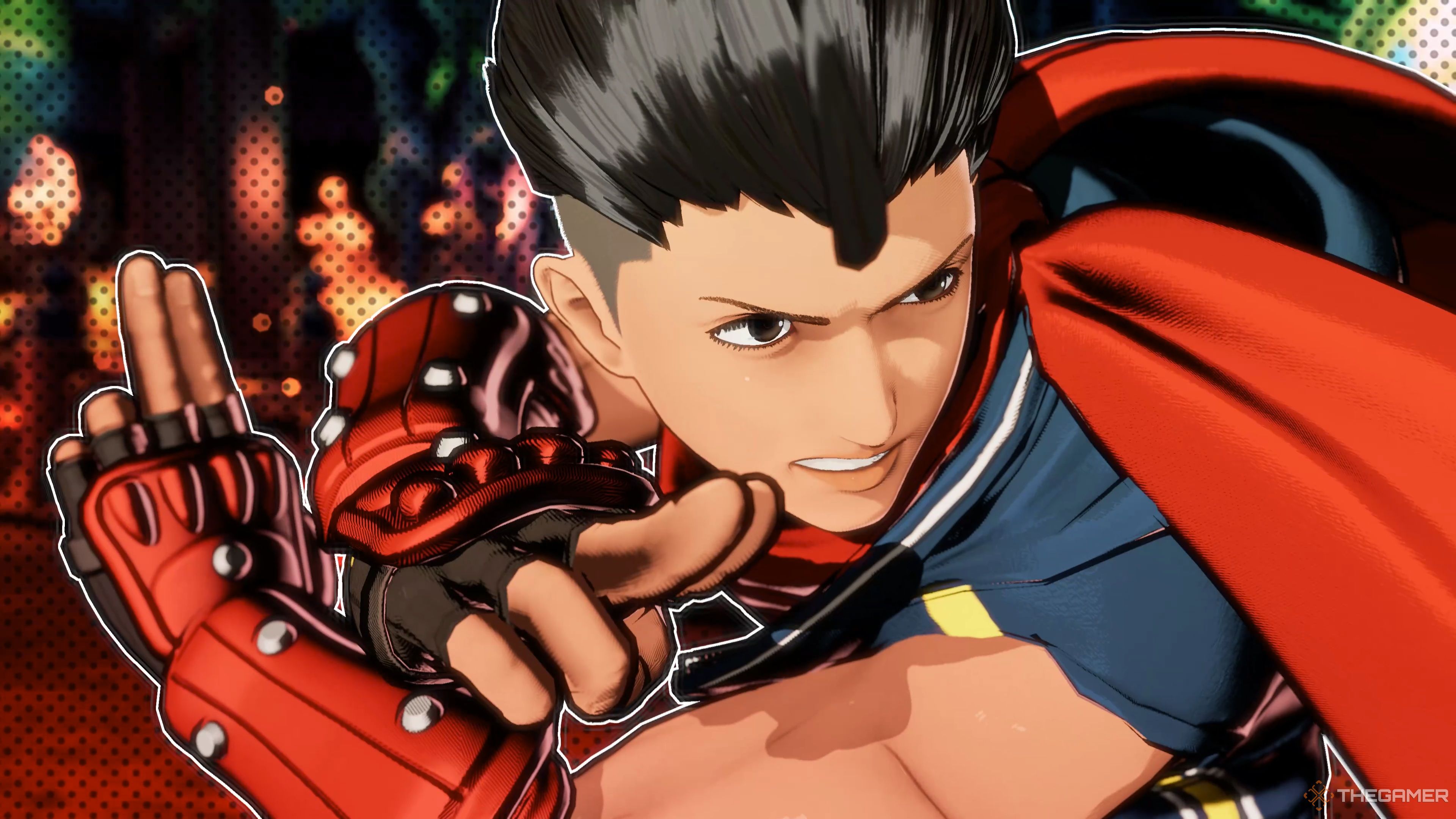 Hokutomaru entering his Zetsu Hishou Ken Redline Gear against Terry Bogard in Fatal Fury: City of the Wolves.