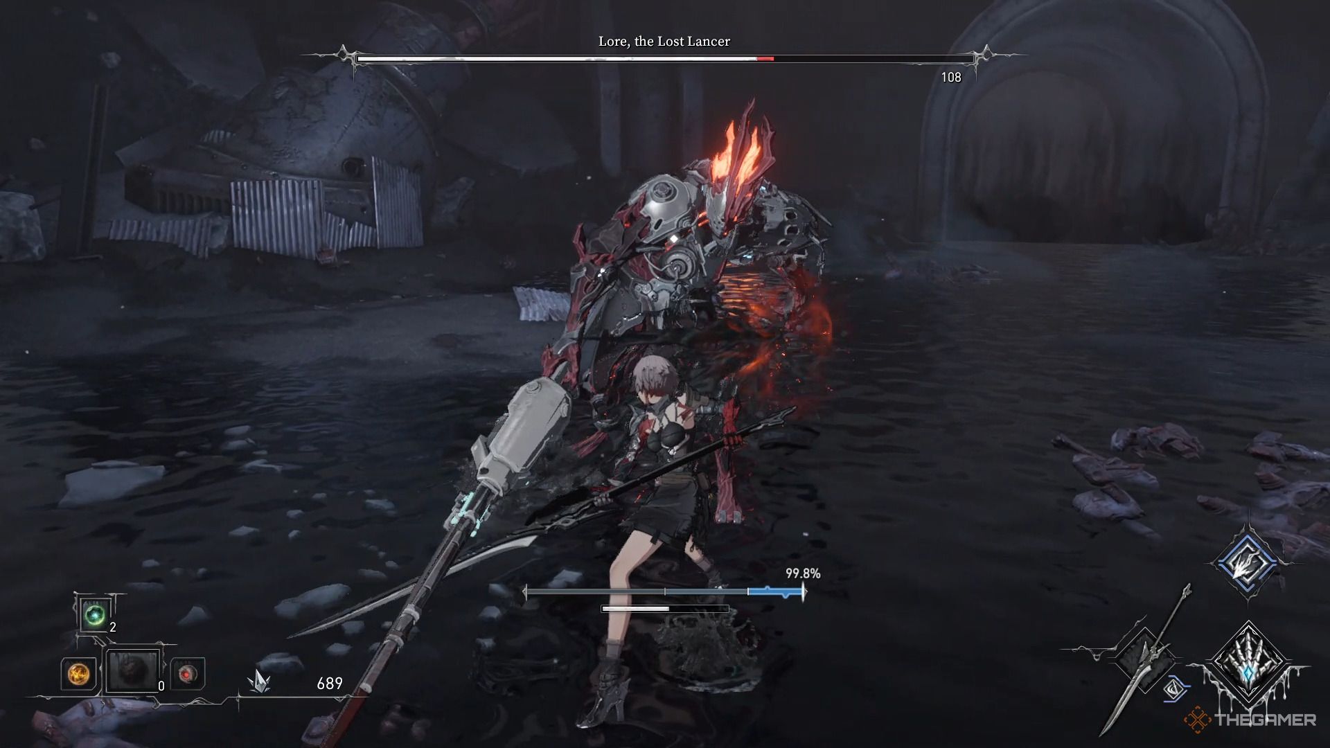 Filling up the Sync Rate bar by hitting an enemy in AI Limit.