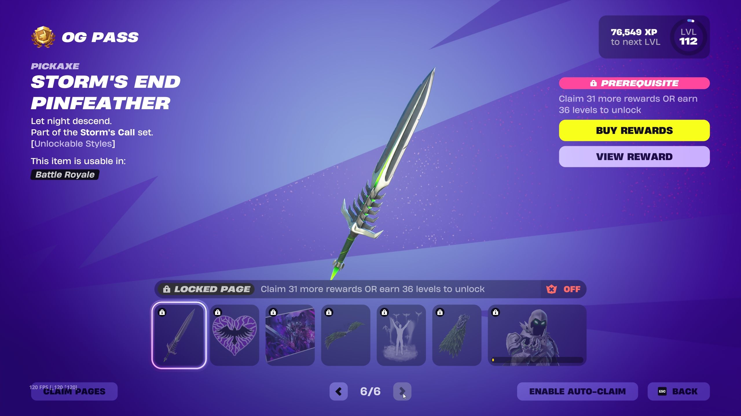 fortnite og chapter 1 season 3 battle pass page 6