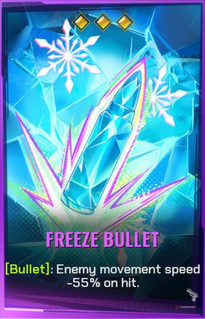 Freeze Bullet Shard Card in FragPunk.