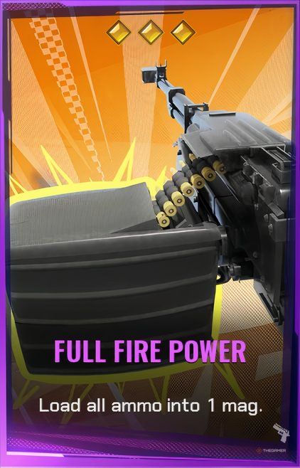 Full Fire Power Shard Card in FragPunk.