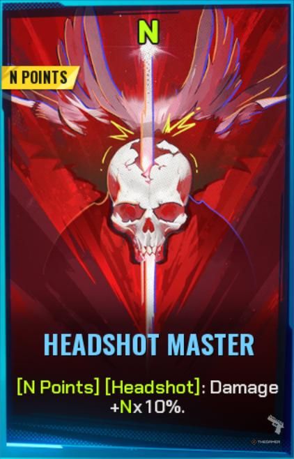 Headshot Master Shard Card in FragPunk.