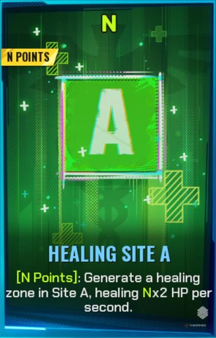 Healing Site A Shard Card in FragPunk.