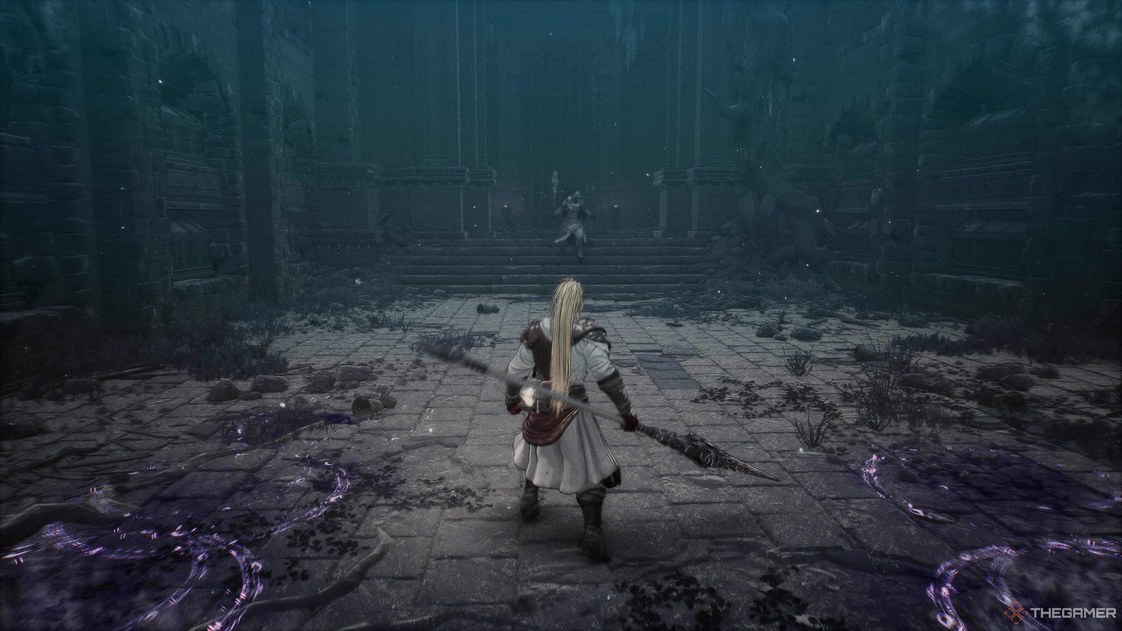 High Cleric in the Transcendental mission in The First Berserker Khazan.