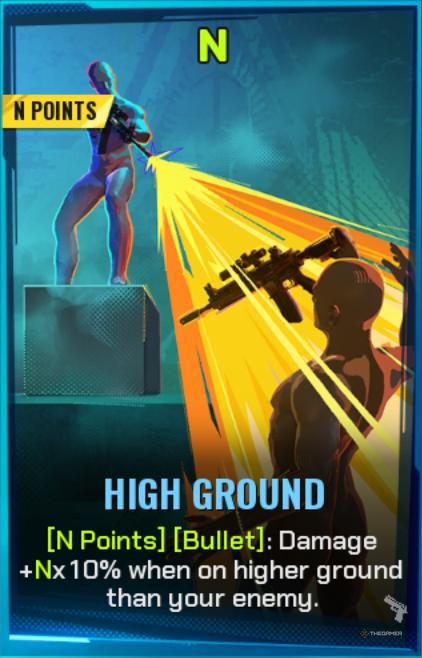 High Ground Shard Card in FragPunk.