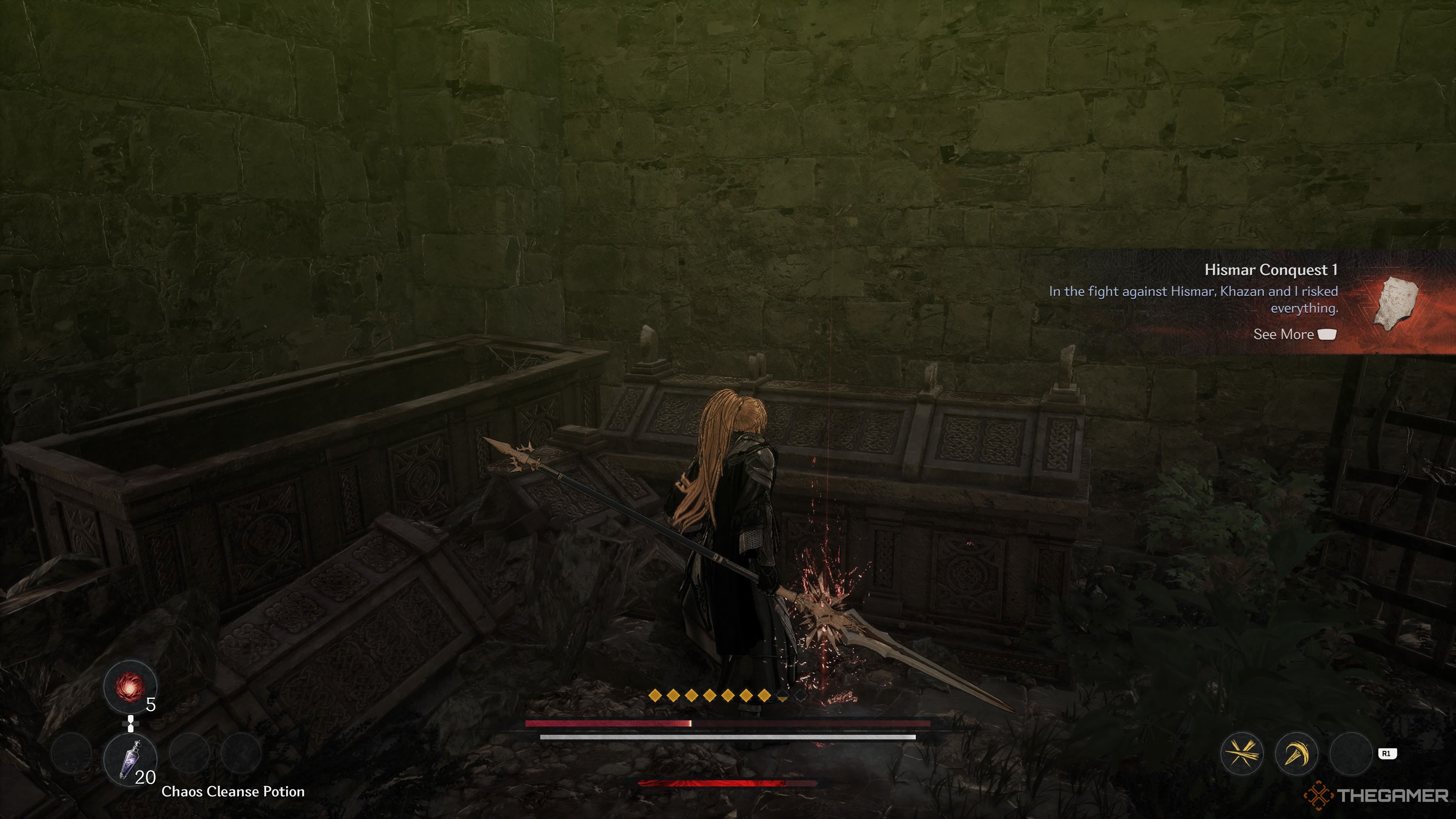 Hismar Conquest 1 in The First Berserker Khazan.