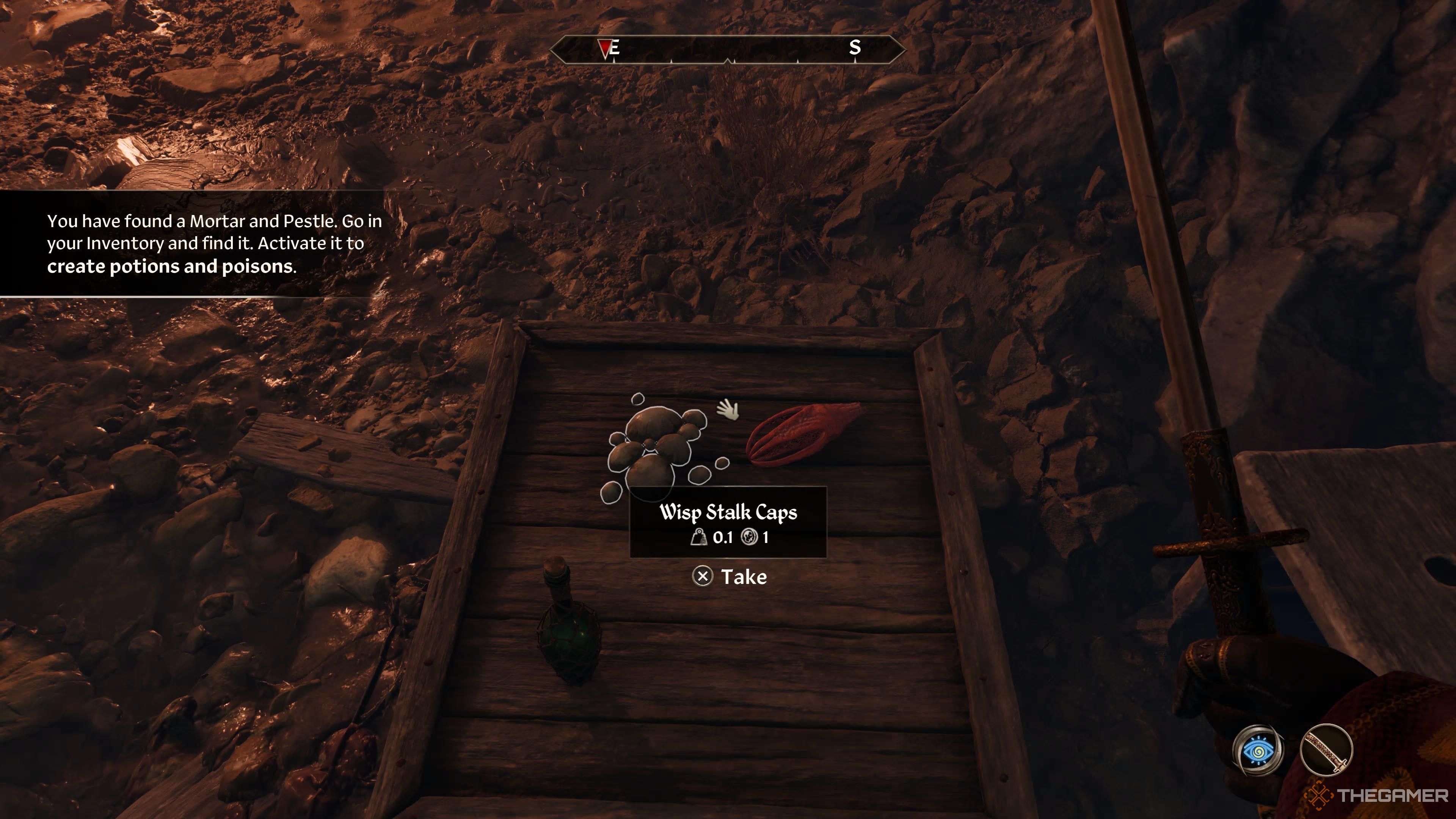 Early alchemy ingredients in Oblivion Remastered.